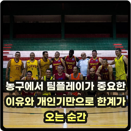농구에서 팀플레이가 중요한 이유와 개인기만으로 한계가 오는 순간 글 썸네일